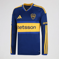 Boca Juniors Home Long Sleeve Soccer Jersey 2026-27 | Boca Juniors FC Home Shirt