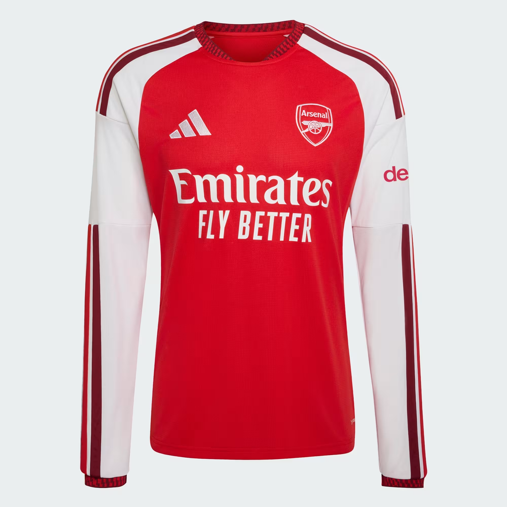 2026 Arsenal Home Long Sleeve Jersey