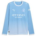 2026 Manchester City Home Long Sleeve Jersey