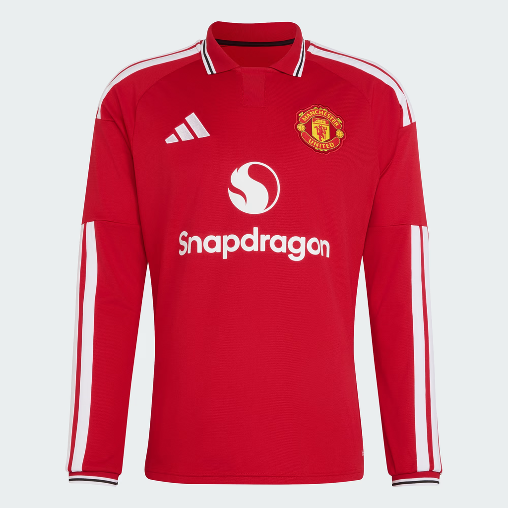 2026 Manchester United Home Long Sleeve Jersey