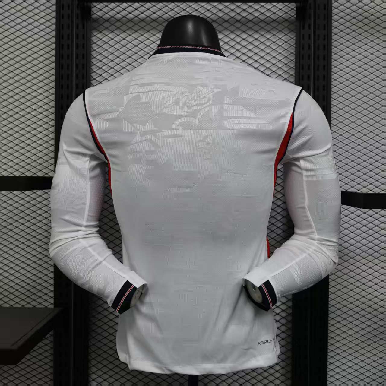 2026 England Home Long Sleeve Authentic Jersey