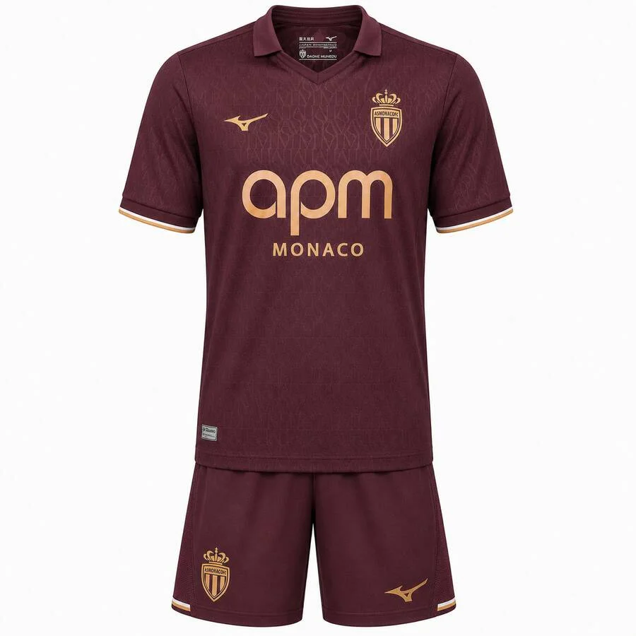 AS Monaco Away Kids Kit 2026-27