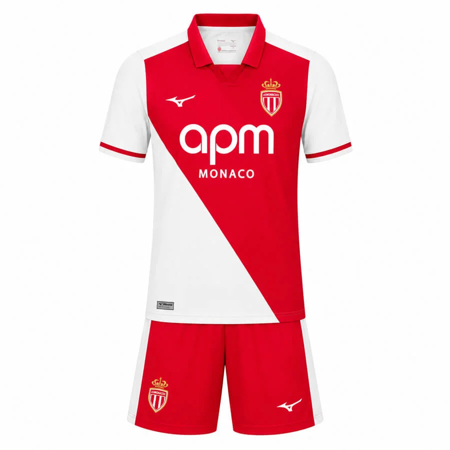 AS Monaco Home Kids Kit 2026-27