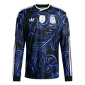 Argentina Away Long Sleeve Football Shirt 2026 | adidas Authentic Black & Blue AFA Jersey