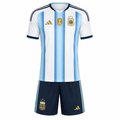 Argentina Home Kids Kit 2026 | Argentina Youth Football Jersey & Shorts