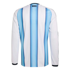 Argentina Home Long Sleeve Football Shirt 2026 | adidas White & Sky Blue World Champions Jersey