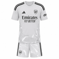 Arsenal Goalkeeper Grey Kids Kit 2026/27 | adidas Football Shirt & Shorts