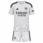 Arsenal Goalkeeper Grey Kids Kit 2026/27 | adidas Football Shirt & Shorts