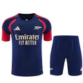 Arsenal Training Kit 2026-27 | adidas Navy Blue & Red Shirt and Shorts Set