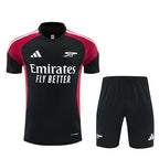 Arsenal Training Kit 2026-27 | adidas Black Red Shirt & Shorts Set