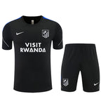 Atlético Madrid Black Training Kit 2026-27 | Nike Football Jersey & Shorts Set