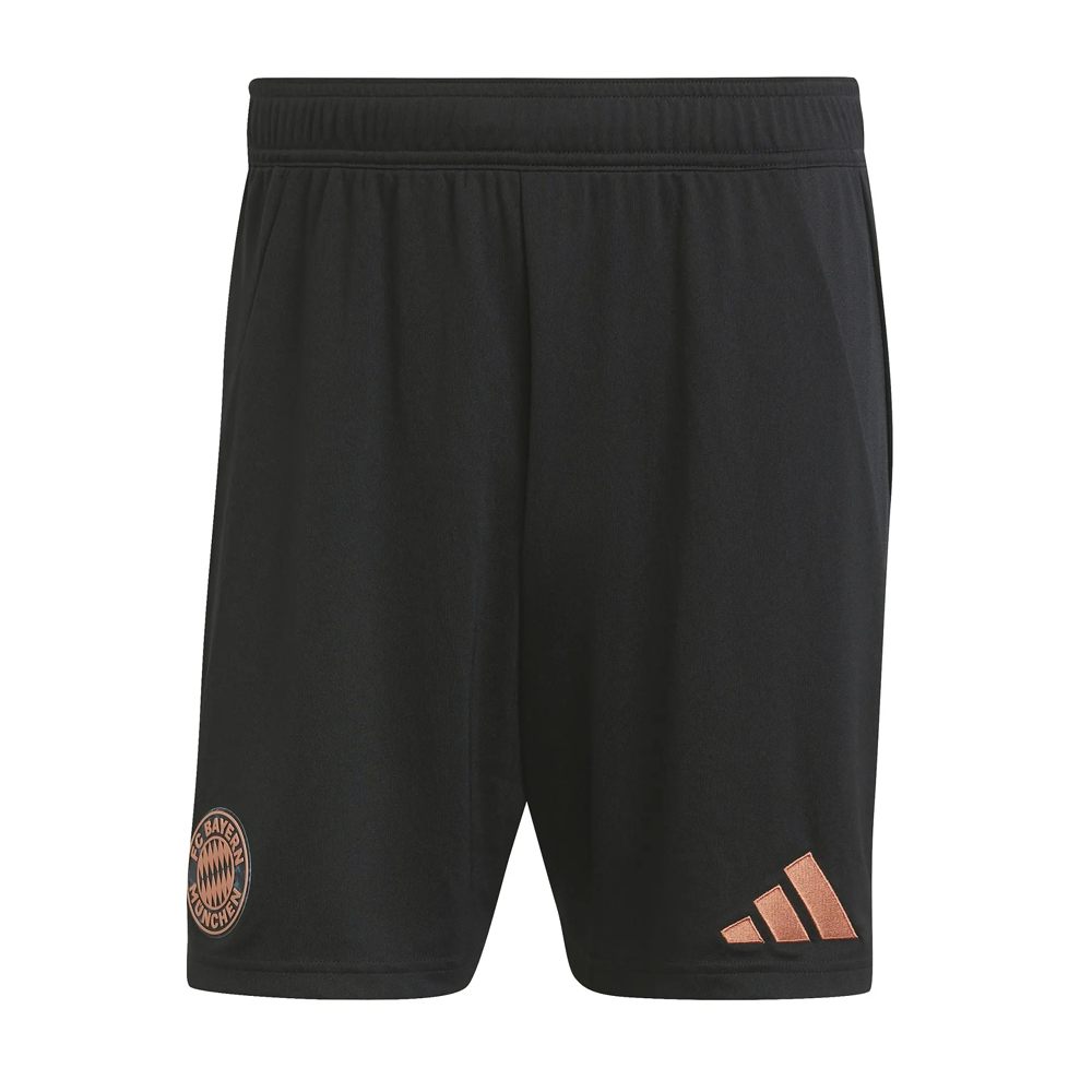 BAYERN MUNICH AWAY BLACK SHORTS 2024-25