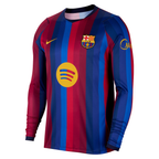 FC Barcelona Nike Home Long Sleeve Shirt 2026-27 | Blaugrana Football Jersey