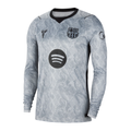 Barcelona Grey Goalkeeper Home Long Sleeve Football Shirt 2026-27 | Barça Goalkeeper Jersey