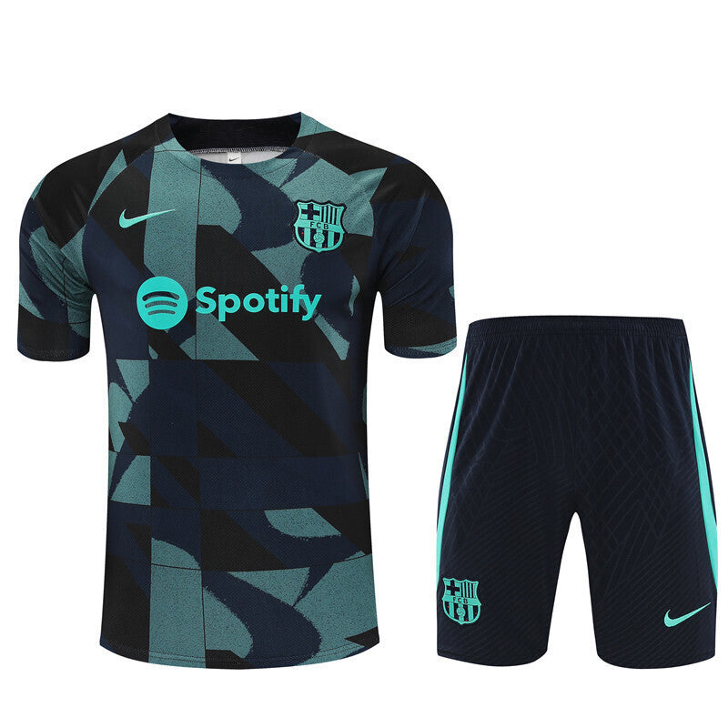 Barcelona Black&Blue football training Kit 2023-24
