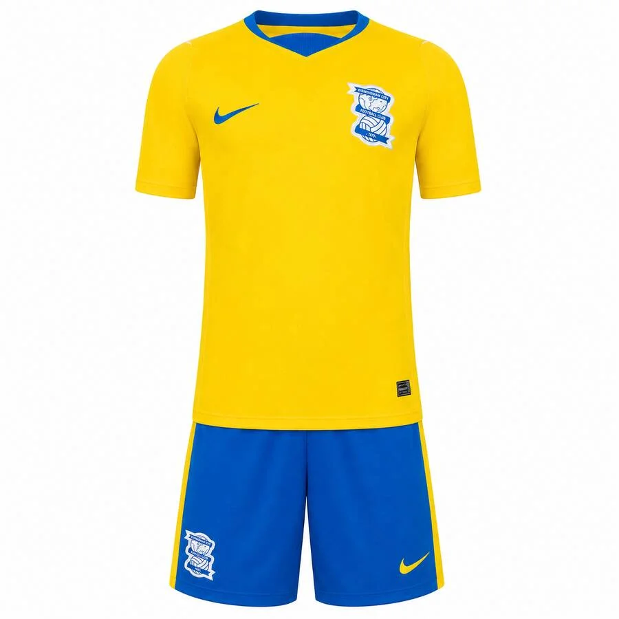 Birmingham City Away Kids Kit 2026/27 | Nike Football Shirt & Shorts