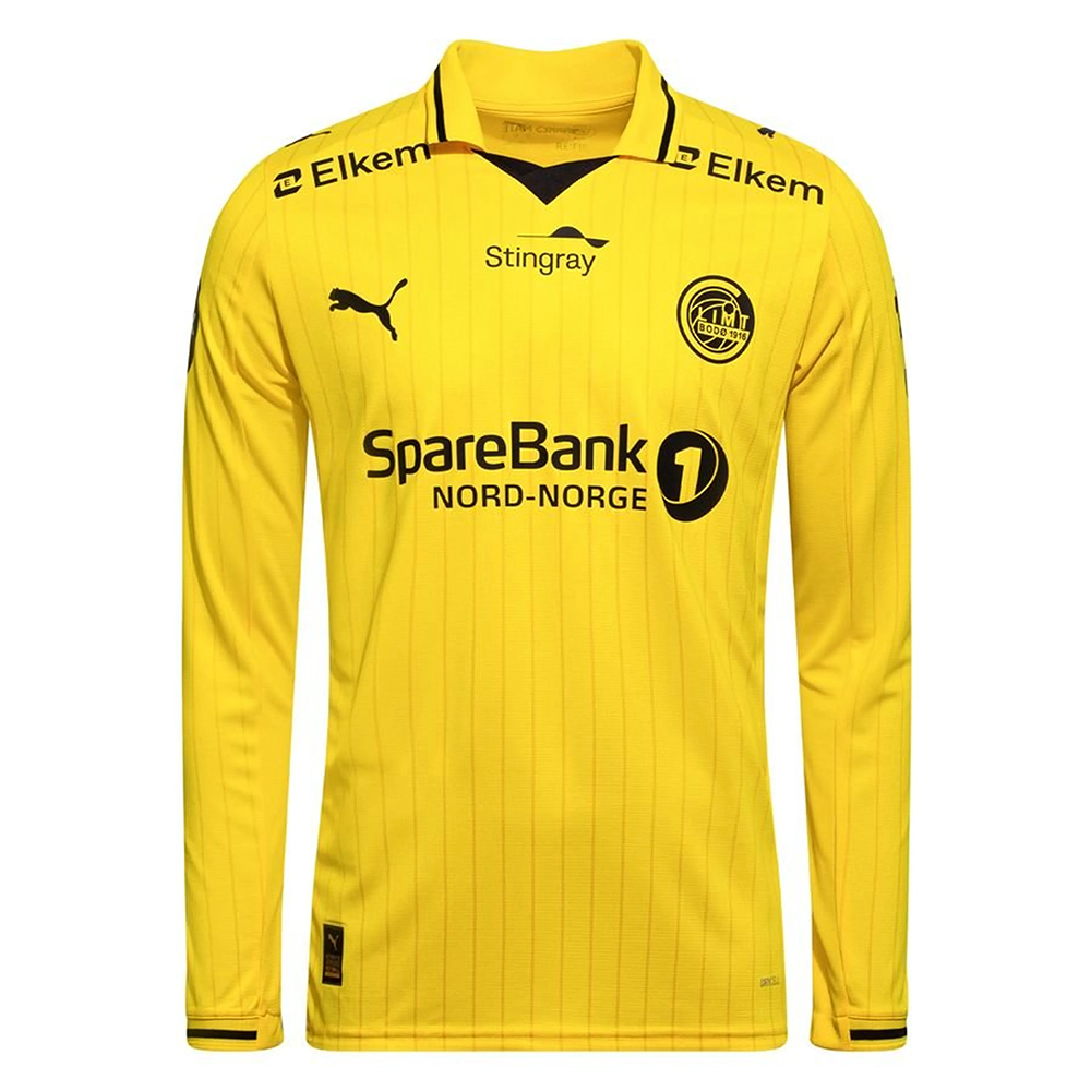 Bodø/Glimt Home long sleeve soccer jersey 2026-27