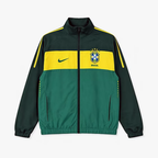 Brazil windbreaker track green&yellow Jacket 2026