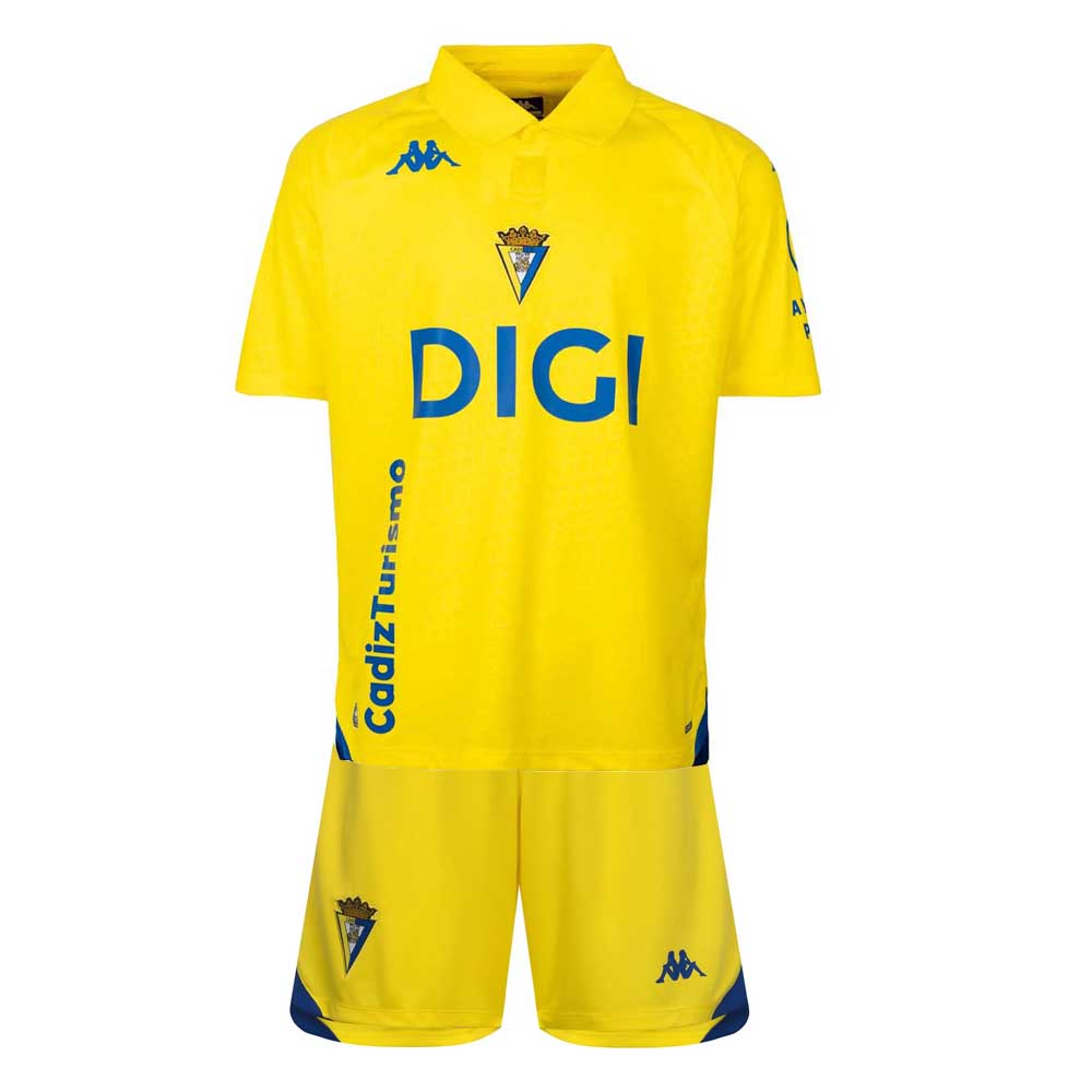 Cádiz CF Home Kids Kit 2026-27 | Kappa Youth Football Jersey Set