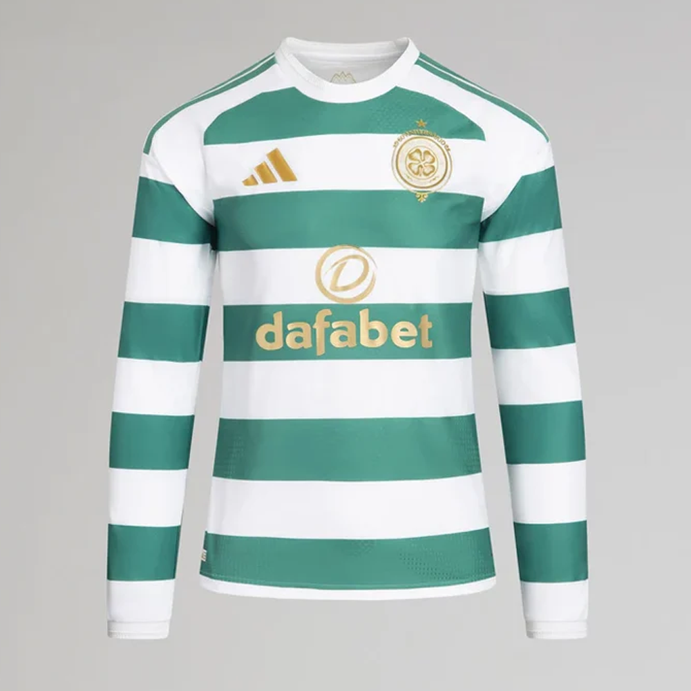 Celtic Home Long Sleeve Football Shirt 2026-27 | Celtic FC Home Jersey