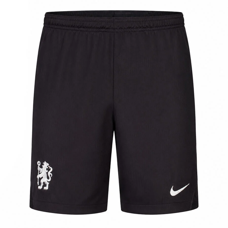 Chelsea Goalkeeper Black Football Shorts 2026-27