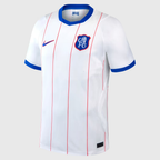 Chelsea Third Soccer Jersey 2026-27 | Nike White Blue & Red Retro Football Shirt