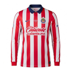 Chivas de Guadalajara Home Long Sleeve Jersey 2026-27 | Nike White Red & Blue Football Shirt
