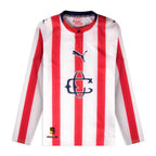 Chivas de Guadalajara Anniversary Long Sleeve Football Shirt 2025-26 | Chivas Guadalajara Jersey