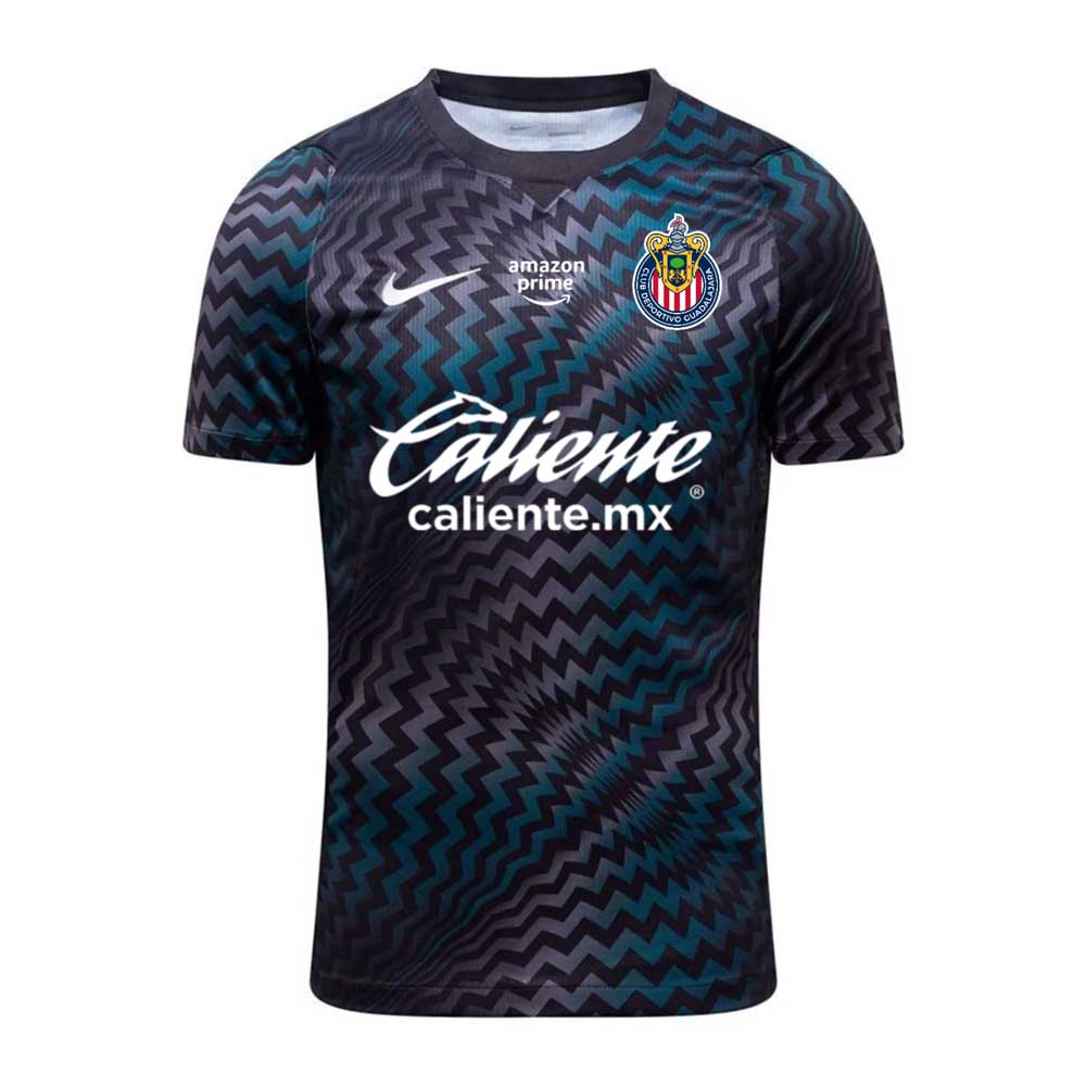 Chivas de Guadalajara Goalkeeper Black & Blue Jersey 2026-27 | Nike Football Shirt