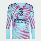 2026/27 Club América Goalkeeper Blue & Purple Long Sleeve Jersey | adidas Eagle Wings Football Shirt