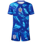Angleterre Blue Goalkeeper Kids Kit 2026