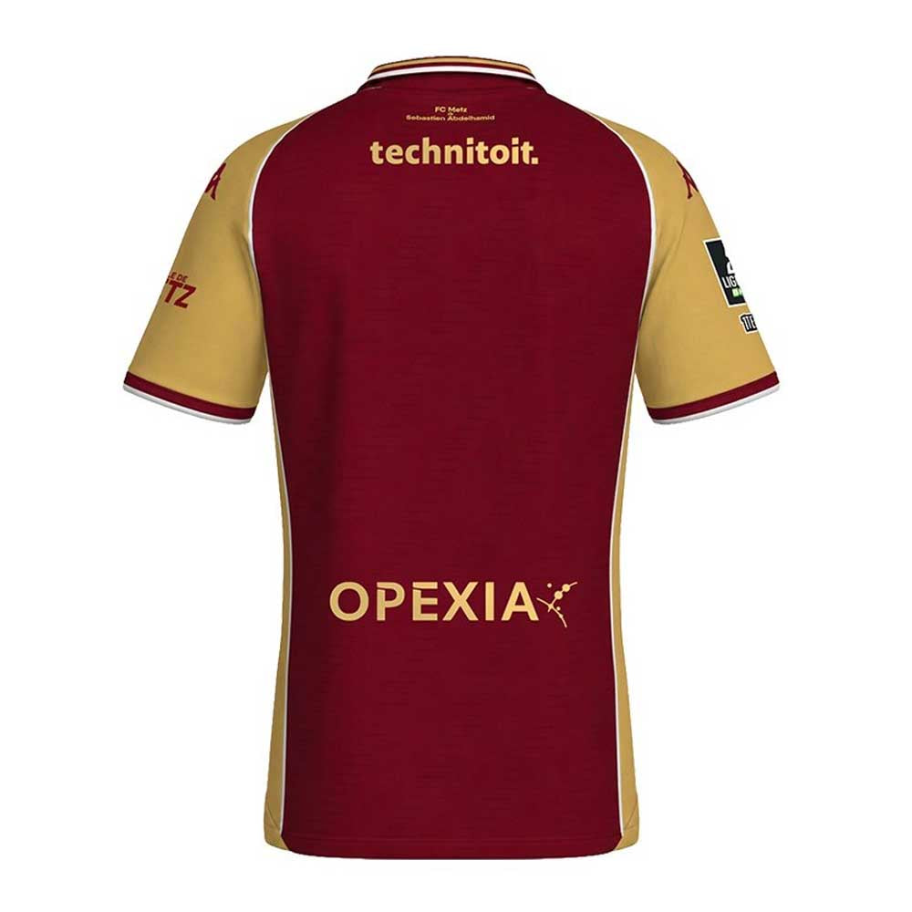 FC Metz Home Soccer Jersey 2026-27 | Kappa Football Shirt