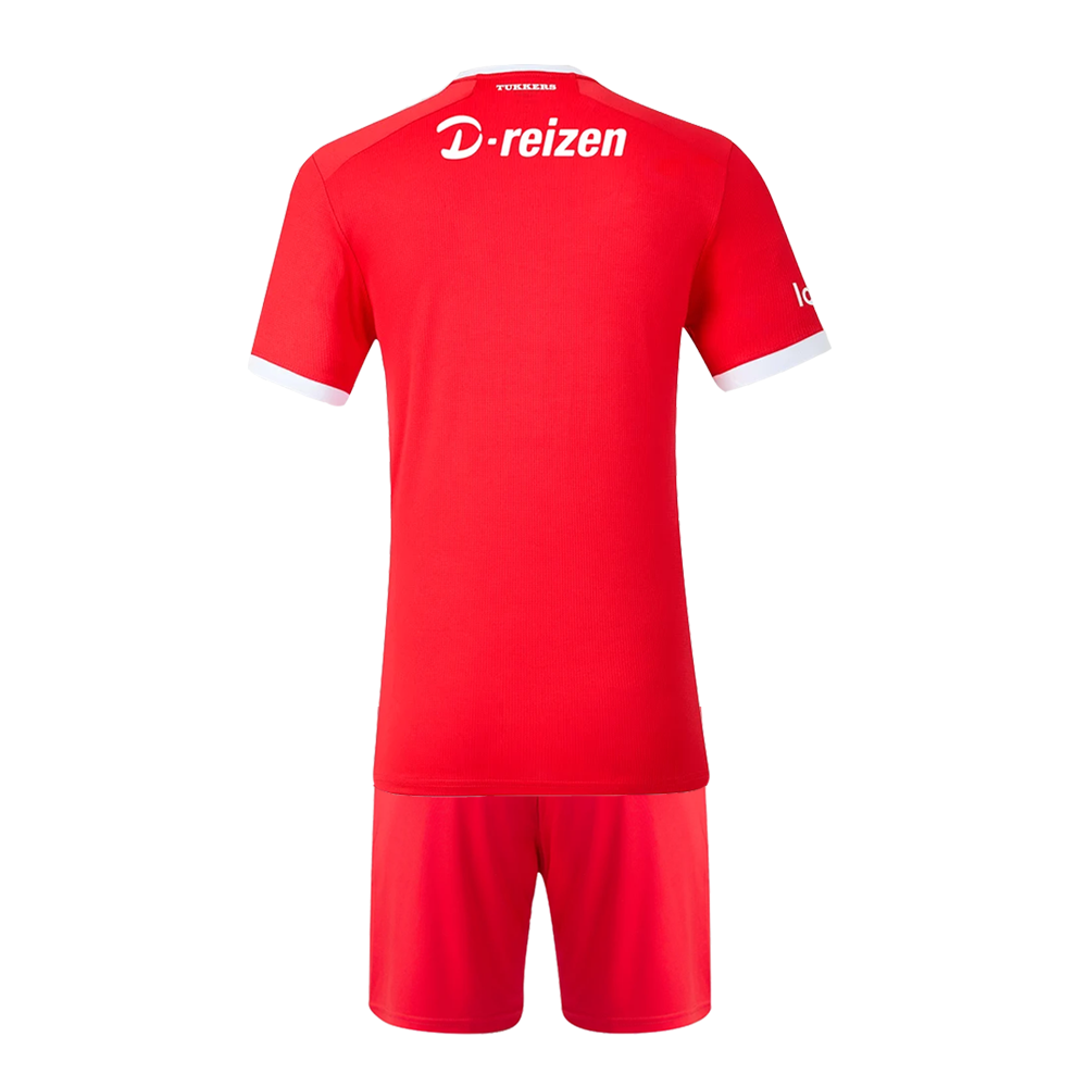 FC Twente Home Kids Kit 2026-27 | FC Twente Youth Football Jersey & Shorts