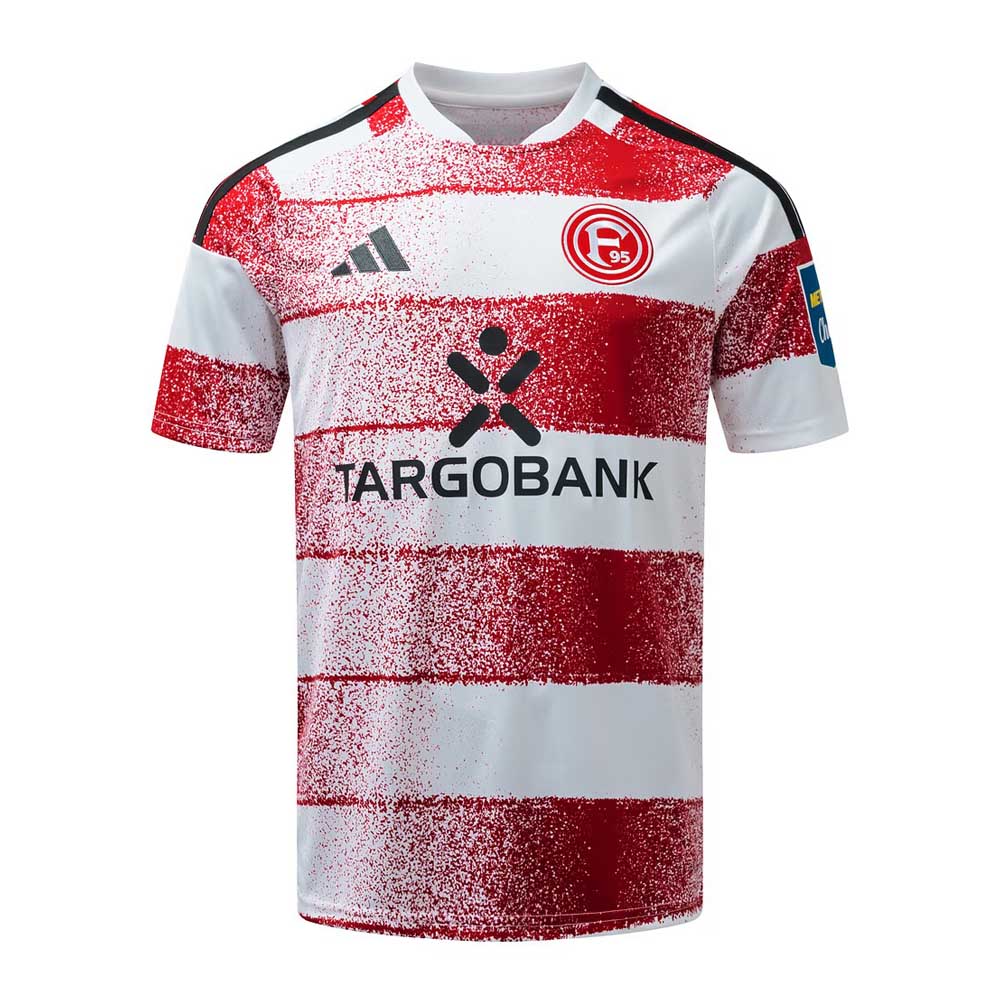 2026/27 Fortuna Düsseldorf Home Jersey | adidas Red & White Shirt