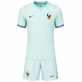 France Away Kids Kit 2026 | France National Team Youth Football Jersey & Shorts