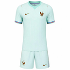 France Away Kids Kit 2026 | France National Team Youth Football Jersey & Shorts