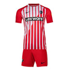 SC Freiburg Home Kids Kit 2026-27 | Nike Red & White Youth Football Jersey & Shorts