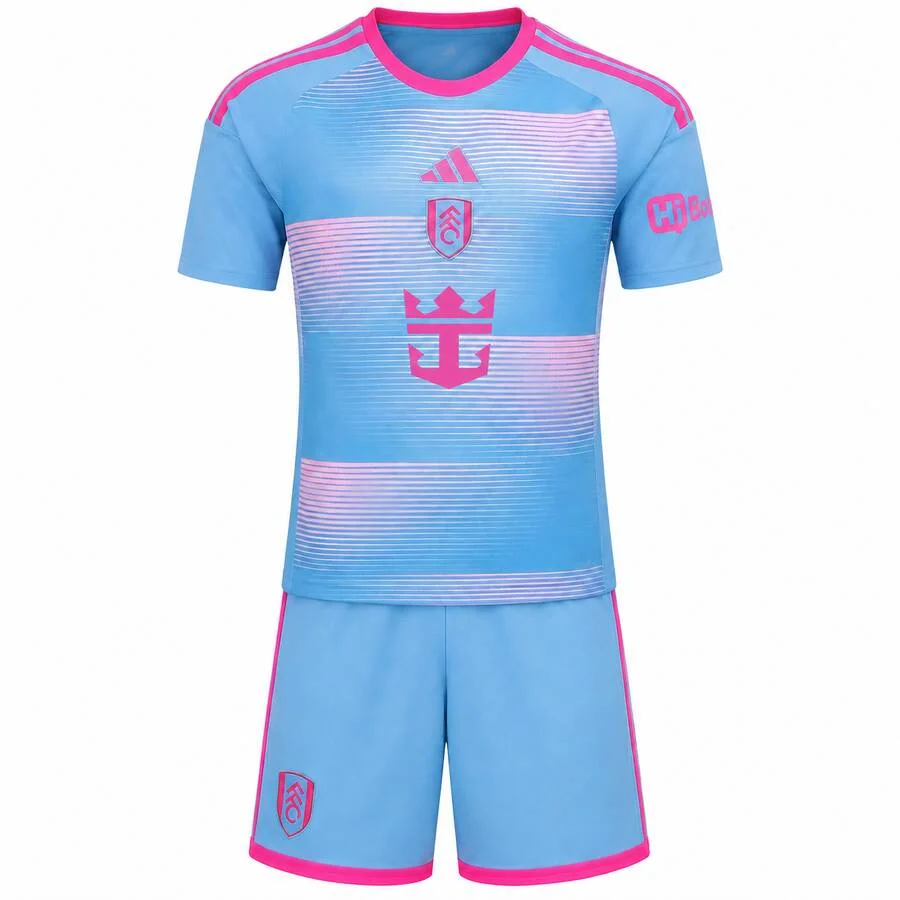 Fulham Third Kids Kit 2026/27 | adidas Football Shirt & Shorts