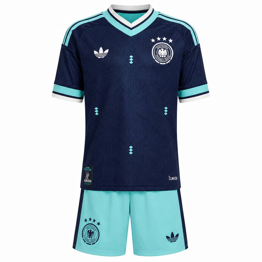 Germany Away Kids Kit 2026 | Germany National Team Youth Football Jersey & Shorts