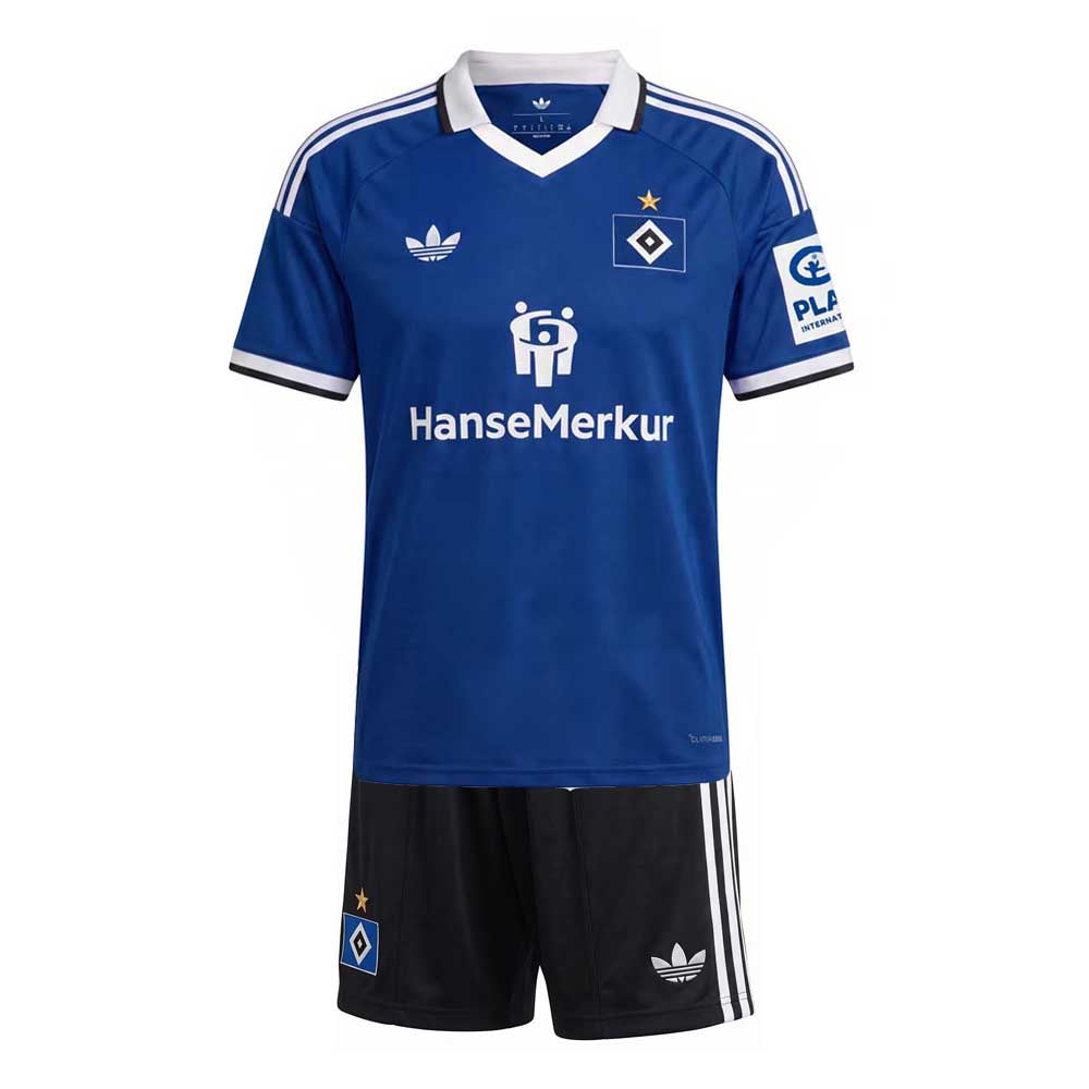 Hamburger SV Away Kids Kit 2026-27 | adidas Navy & Red Youth Football Jersey & Shorts