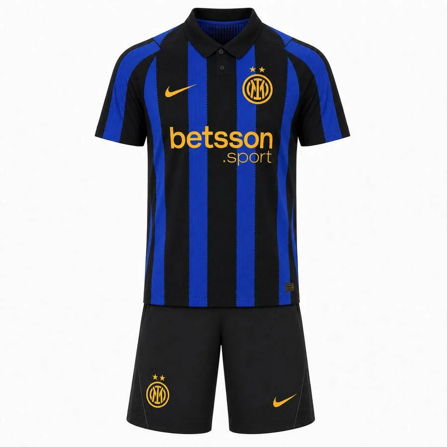 Inter Milan Home Kids Kit 2026-27