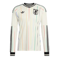Japan Away Long Sleeve Soccer Jersey 2026 | adidas Samurai Blue White Football Shirt