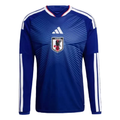 Japan Home Long Sleeve Soccer Jersey 2026 | adidas Samurai Blue Football Shirt