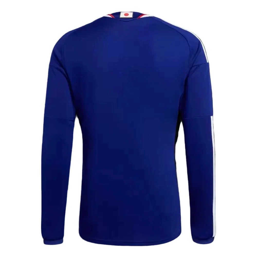 Japan Home Long Sleeve Soccer Jersey 2026 | adidas Samurai Blue Football Shirt