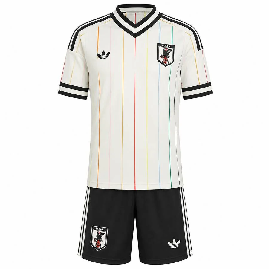 Japan Away Kids Kit 2026 | Samurai Blue Youth Football Jersey & Shorts