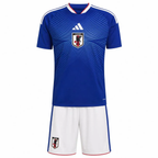 Japan Home Kids Kit 2026 | Japan National Team Youth Football Jersey & Shorts