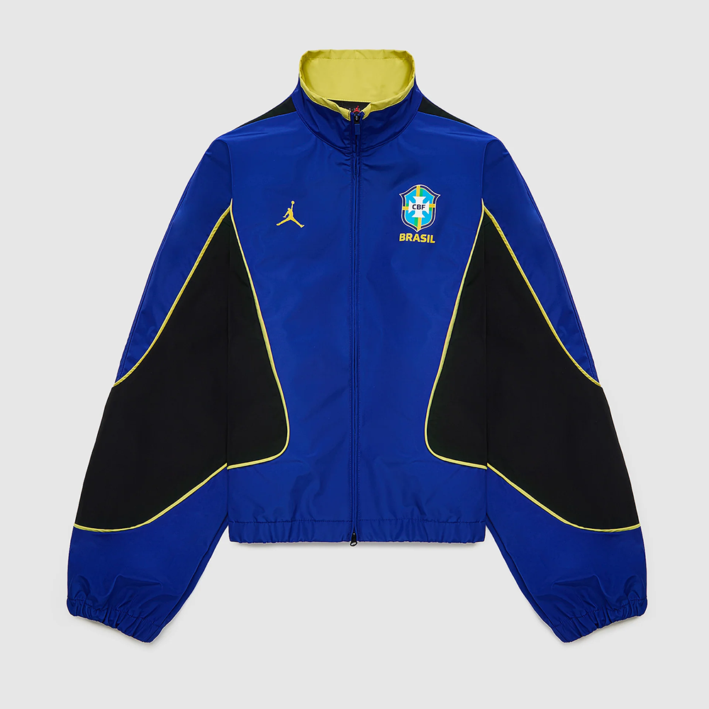 Jordan Brazil 2026  Anthem Windbreaker Blue&Black Jacket