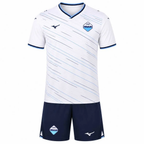 Lazio Away Kids Kit 2026-27 | Mizuno Biancocelesti Youth Football Jersey & Shorts