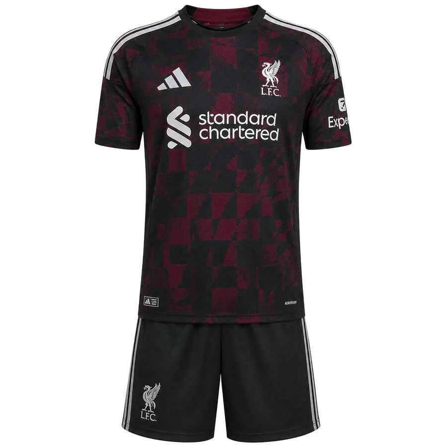 Liverpool Third Kids Kit 2026/27 | adidas Football Shirt & Shorts