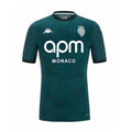 AS Monaco Away Player Version Football Shirt 2024-25 | Green Soccer Jersey